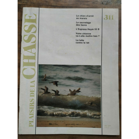 Plaisirs de la Chasse n311 Mai 1978