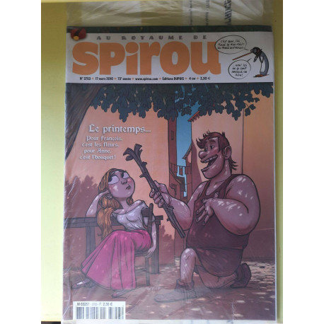 Spirou Nº3753 / Mars 2010 (Neuf Sous Blister)