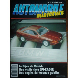 Automobile miniature n77 OCTOBRE 1990 modélisme