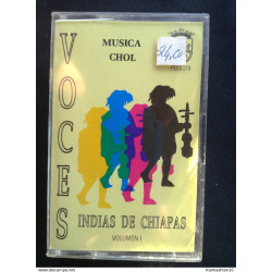 Voces indias de Chiapas Volumen I/ Cassette Audio-K7 PECS 219