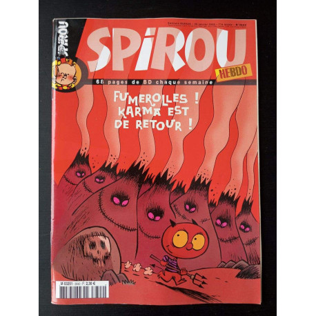 Spirou nº 3642 / Janvier 2008