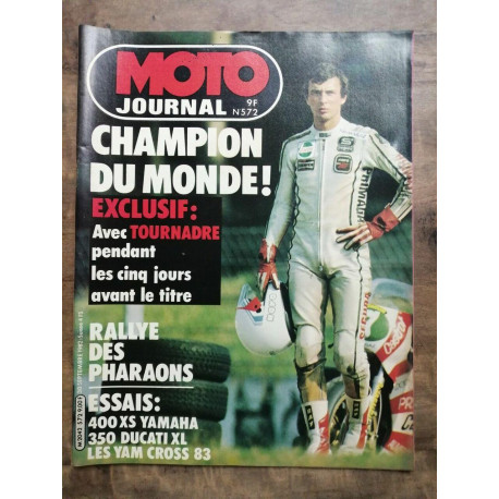 Moto Journal Nº 572 30 Septembre 1982