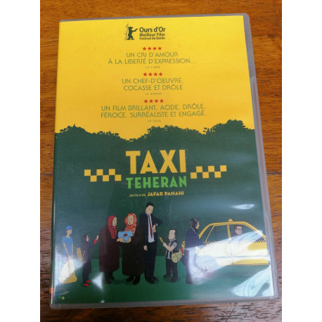 Taxi Teheran Jafar Panahi DVD simple