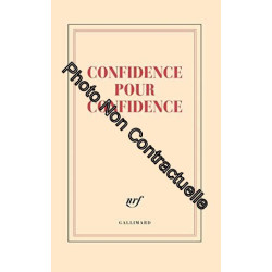 Grand carnet «Confidence pour confidence» (papeterie)