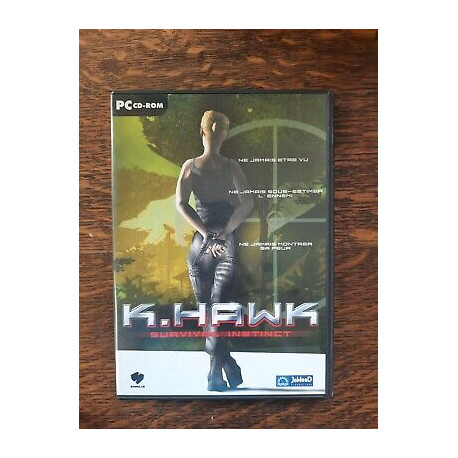 PC CD-Rom - K. Hawk Survival Instinct