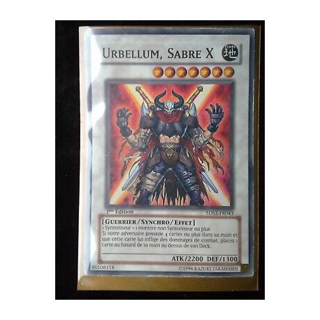 Urbellum Sabre X 5DS2-FR043 Yu-Gi-Oh