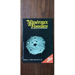 Minéraux Fossiles n128 Le guide du collectionneur Mars 1986