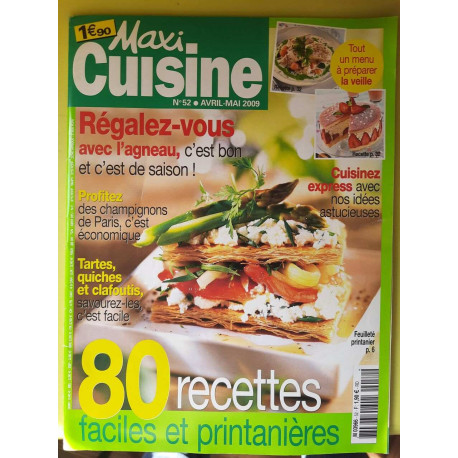 Maxi Cuisine Nº52 / Avril 2009