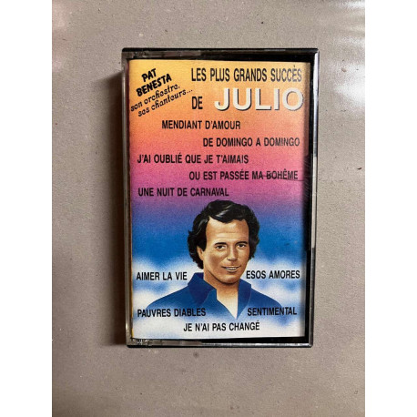 Les plus grands succès de Julio Cassette Audio-K7