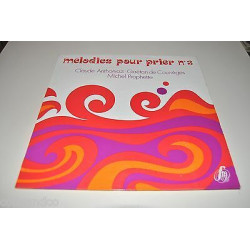 Vinyle 12 30cm MELODIES POUR PRIER N3 Anthonioz Courrèges Prophette