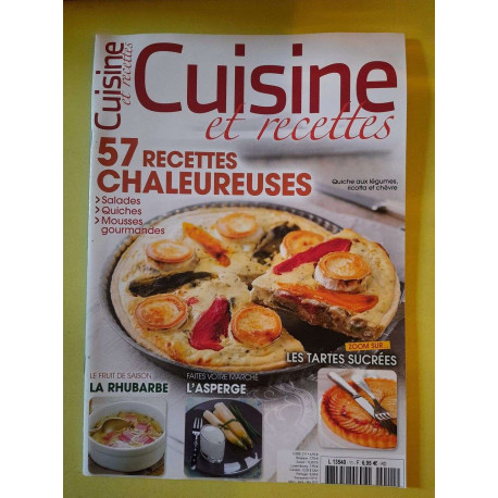 Cuisine Et Recettes Nº11 / Mars-Avril 2013