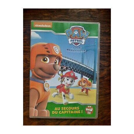 DVD - Paw Patrol La Pat' Patrouille - Au Secours du Capitaine