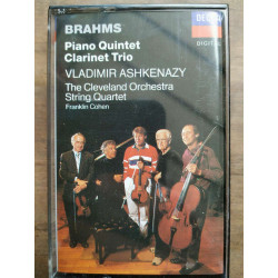 Brahms Piano Quintet Clarinet Trio - Franklin Cohen Cassette...