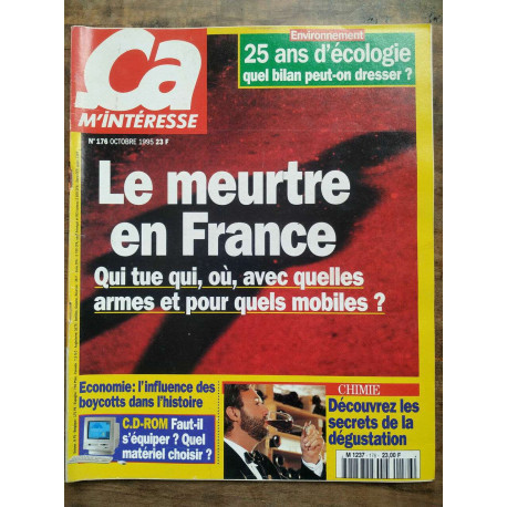 ça m'interesse n176 Octobre 1995 Le meurtre en France