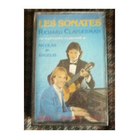 LES SONATES CLAYDERMAN Cassette Audio-K7 DELPHINE 826088-4