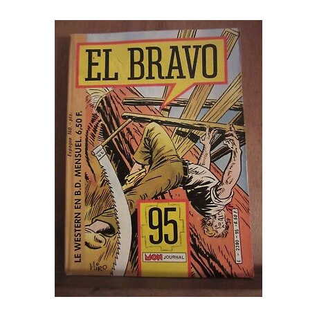 El Bravo n95 le western en b d mensuel Mon journal Août 1985