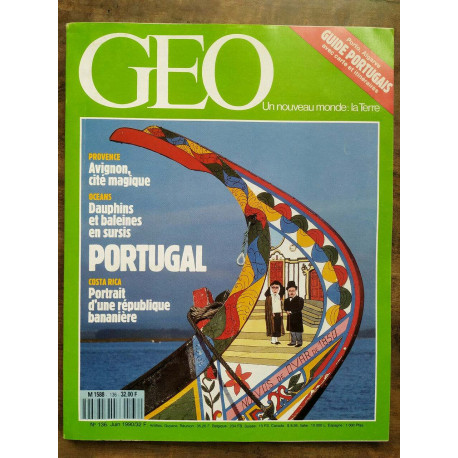 Magazine GEO n136 Juin 1990