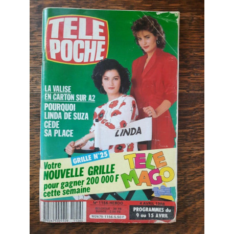 Tele Poche Magazine N 1156 4 Avril 1988