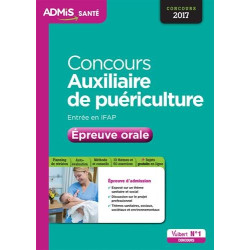 Concours Auxiliaire de puériculture - Entrée en IFAP - Épreuve...