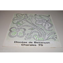 Vinyle 12 30cm CHORALES 75 DIOCESE DE BESANCON 33 tours