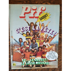 Pif Gadget n 312 C'est la fête et le Gadget le lasso musical 1975