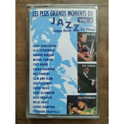 Les Plus Grands Moments du Jazz Vol 2 Cassette Audio-K7