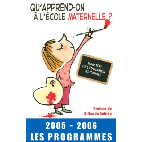 Qu apprend on ecole mat 05 06