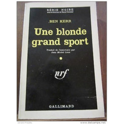 une blonde grand sport