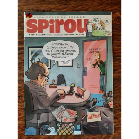 Spirou n 3994 29 Octobre 2014