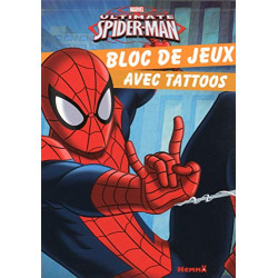 Disney Marvel - Ultimate Spider-Man - Bloc de jeux avec tattoos