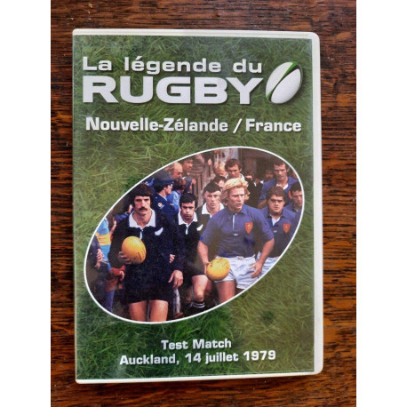 DVD La Légende du Rugby nouvelle zélande France 14 Juillet 1979