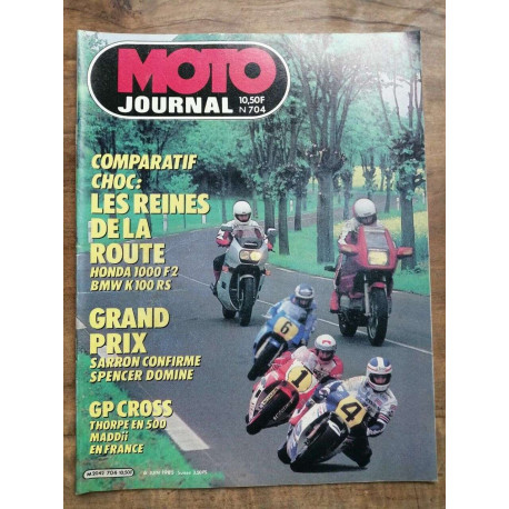 Moto Journal Nº 704 6 Juin 1985