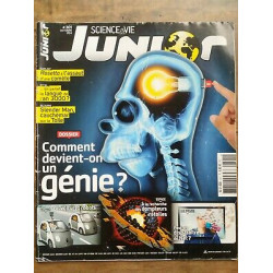 Science Vie Junior Nº 301 Comment devient on un génie Octobre 2014