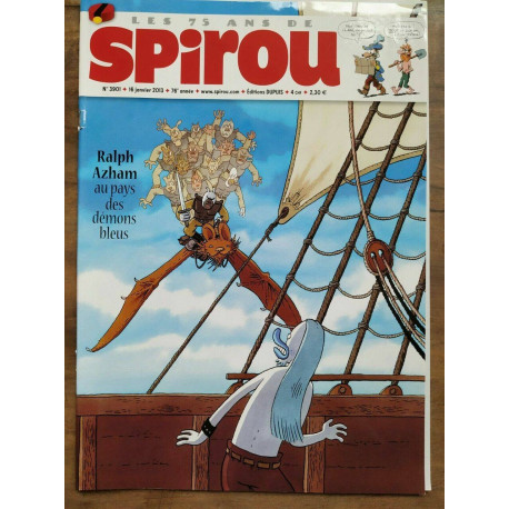 Spirou nº 3901 16 janvier 2013