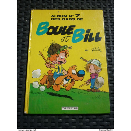 BOULE ET BILL N°7 des gags de Boule et Bill / Dupuis - 88