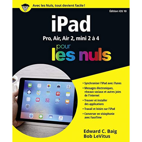 iPad ed iOS 10 pour les Nuls