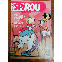 Spirou n3431 Parker et Badger sur la mauvaise pente