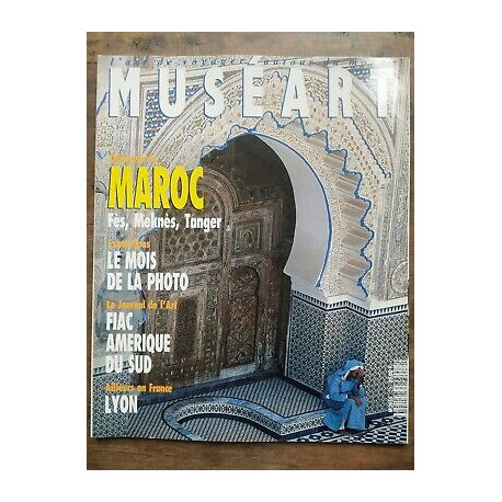 Muséart Nº25 Novembre 1992 Maroc fès meknès Tanger