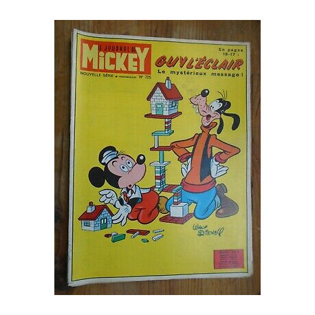 Le journal de Mickey hebdomadaire n 725