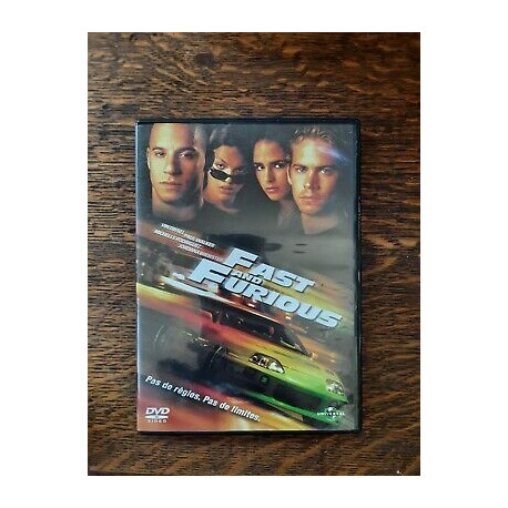 DVD - Fast and Furious Film Avec Paul Walker Vin Diesel