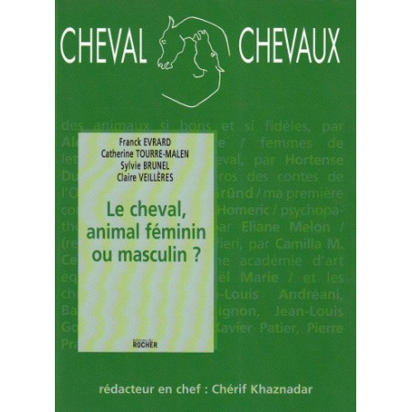 Cheval Chevaux N° 2 Avril-septembr : Le cheval animal féminin ou...