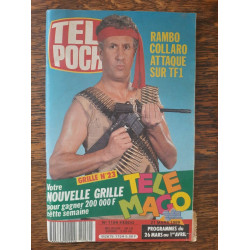 Tele Poche Magazine N 1154 21 Mars 1988