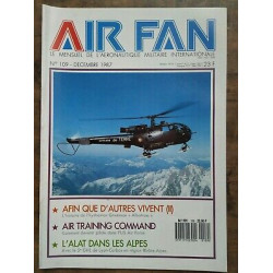 Air Fan Le Mensuel de L'aeronautique Militaire Nº 109 Decembre 1987