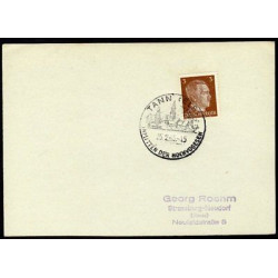 Allemagne n 706 Yv. cachet WW2 TANN Timbre Allemand Hitler Mi n...