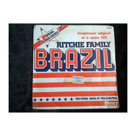 Ritchie Family Brazil 45 tours Henry 781 001