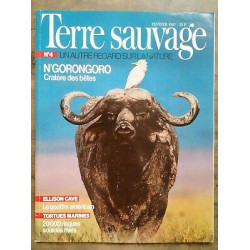 Terre Sauvage n4 Février 1987 N'Gorongoro Cratère des bêtes