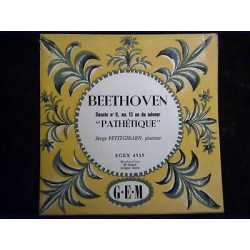 beethoven Sonate n8 op 13 pathétique-serge petitgirard 45t gem...