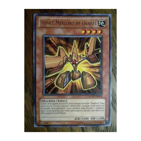 Armée Meklord de Granel EXVC-FR014 Yu-Gi-Oh