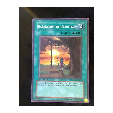 Balançoire des souvenirs DP06-FR017 YU-GI-OH