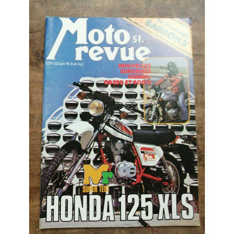 Moto Revue Nº 2371 22 Juin 1978